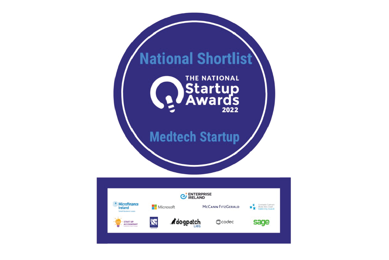 You are currently viewing Finalist at National Startup Awards, MedTech 2022