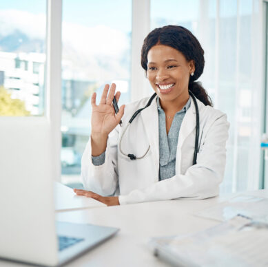 Virtual healthcare consulting, medical video call and online help for checkup, test and advice from.