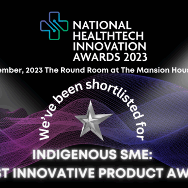 Indigenous SME Most Innovative Product award card
